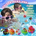 thumbnail image 2 of Splat Jeep Ducks for Ducking - 12 Pack - Duck Duck Jeep Rubber Ducks for Mini Baby Stocking Stuffers, Stress Relief, Bath Toy, Christmas Duck Toys, 2 of 7