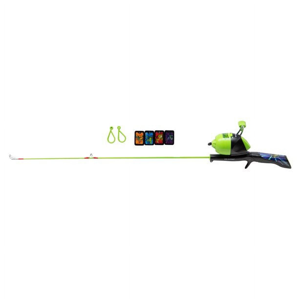 Kid Casters Teenage Mutant Ninja Turtles Fiberglass Fishing Rod and Reel  Combo Kit