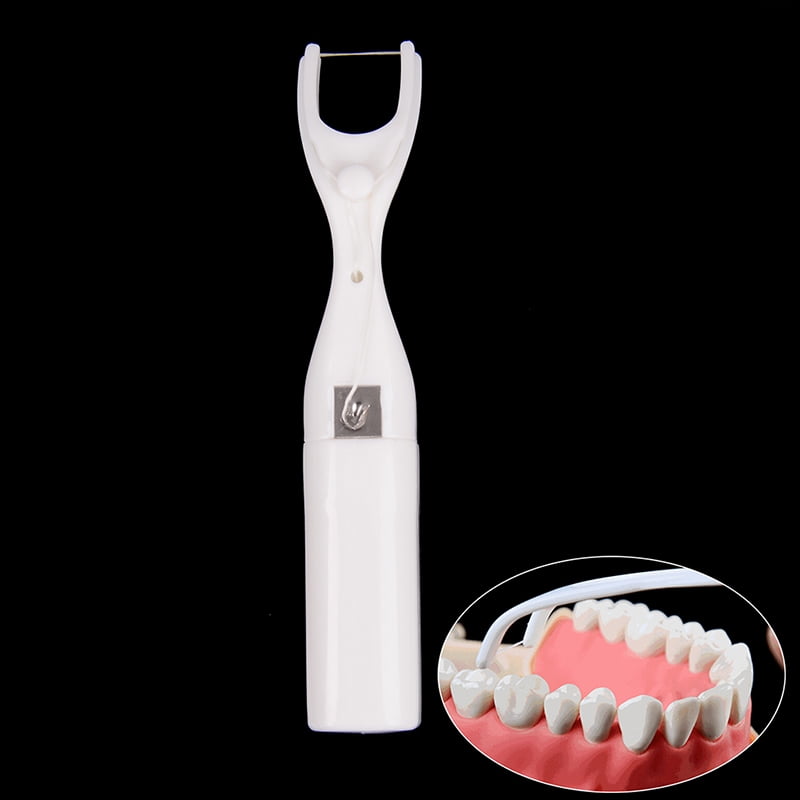 Dental oral care interdental brush floss holder 50 meter flosses for dentist