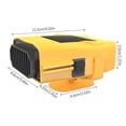 thumbnail image 3 of ZFYXGS Portable Car Heater Defroster 12V, Small Space Heater for Car Indoor Use Clearance, 3 of 5