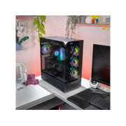 iBUYPOWER Element 9 Pro Black Gaming PC Desktop - Intel Core Ultra 7 265KF - NVIDIA GeForce RTX 5070Ti 16GB - 32GB DDR5 RGB - 2TB NVMe SSD - EPBI7N57T01