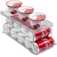 thumbnail image 6 of Sorbus Soda Can Organizer and Canned Food Bin Stackable Dispenser with Lid for Refrigerator, Pantry, Freezer – 9 Can Capacity, BPA-Free, 6 of 9