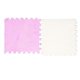 thumbnail image 2 of 10pcs Plush Foam Interlocking Floor Mat Soft Anti Slip Cuttable Color Block Thickened Foam Tiles Area Carpet Purple White, 2 of 4