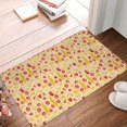 thumbnail image 4 of Sikiie Halloween Elements Print Flannel Anti-slip Floor Mat 16x24in, Thickened Dustproof Entrance Door Mat Floor Mat for Kitchen, Bathroom, Laundry Room, 4 of 7