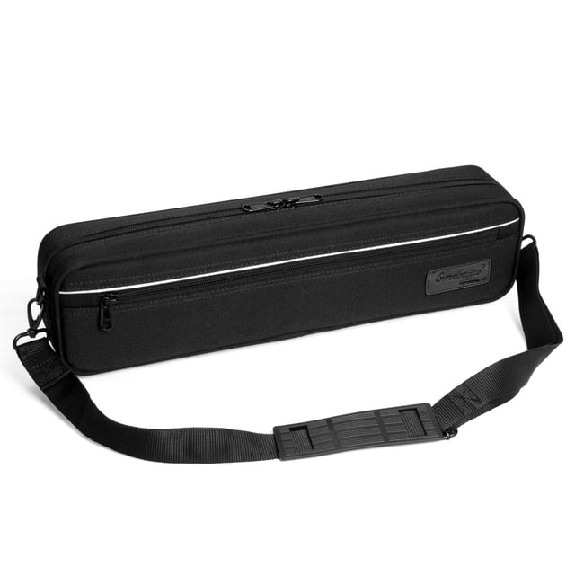 Omebaige Sacoche Professionnelle pour Flûte avec Housse pour Flûte - Étui Rigide pour Flûte, Coque Rigide, Tissu Oxford 1200d Résistant à l'Usure, Exte