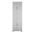 thumbnail image 5 of Systembuild Evolution Lory Framed Storage Cabinet with Drawer, Dove Gray, 5 of 12
