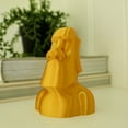 thumbnail image 3 of Clever Contraption Moai Statue Figurine – Gray Easter Island Head, 3D Printed PLA, Home Decor Accent, 3 of 9