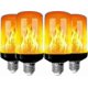 thumbnail image 1 of 4-Pack E27 LED Flame Bulbs 4W with 4 Modes for Home/Garden, 1 of 5