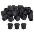 thumbnail image 1 of Uxcell 20Pcs Tapas de patas de silla, 3/8" tapas de pies de PVC antideslizantes, protectores de piso de patas de silla en arco, negro, 1 of 7
