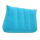 thumbnail image 1 of Almohada inflable en forma de cuña triangular con diseño ergonómico para relajación en el hogar. Turquesa, 1 of 9