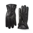 thumbnail image 6 of Reed Women's Genuine Leather Warm Lined Driving Gloves (L, BLACK), 6 of 11