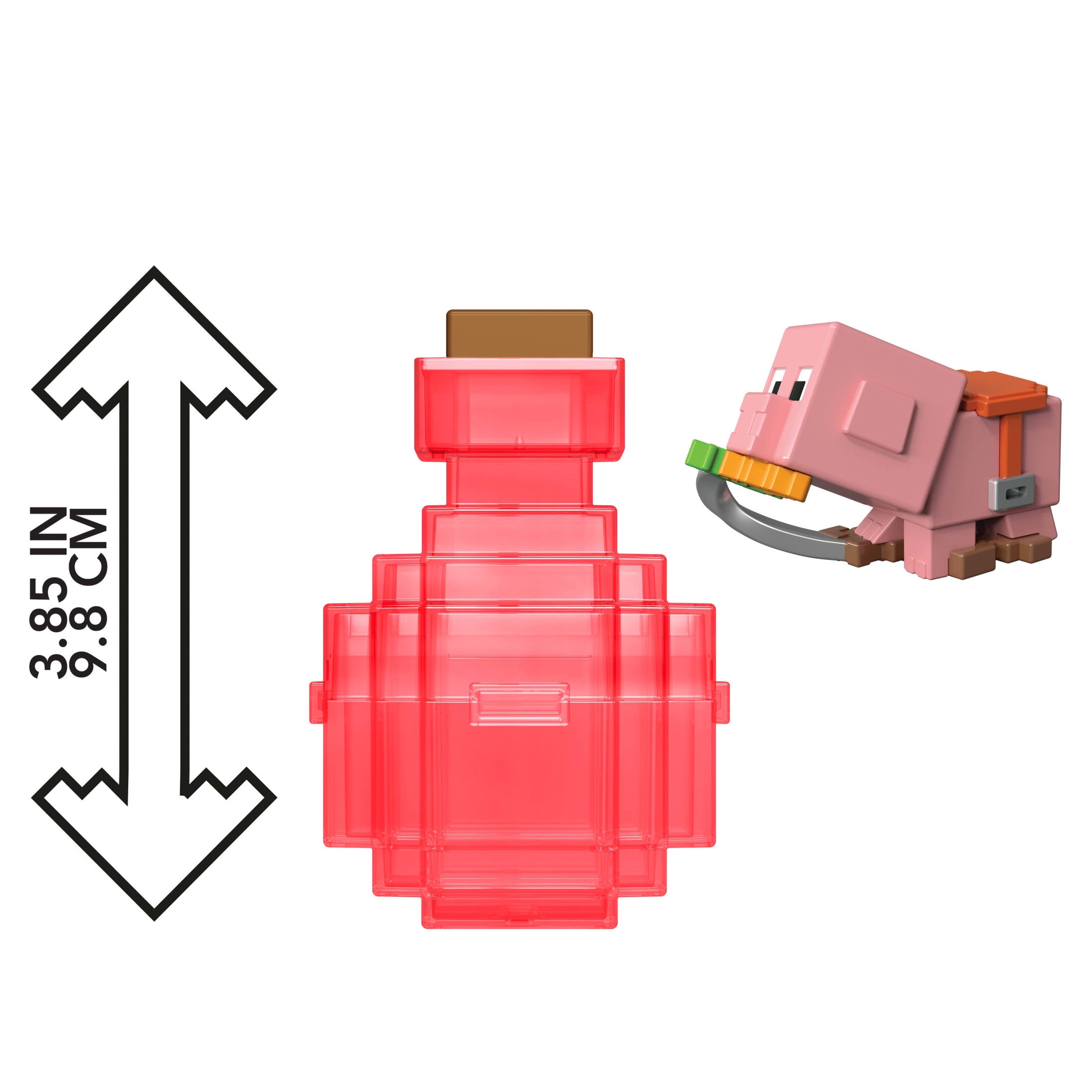 Minecraft Mini Mode Potion Brewing Action Figures with Color Reveal (Characters May Vary)