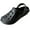 Black, variant on Men's Garden Clogs Perforated Slip On Waterproof Summer Shoes
