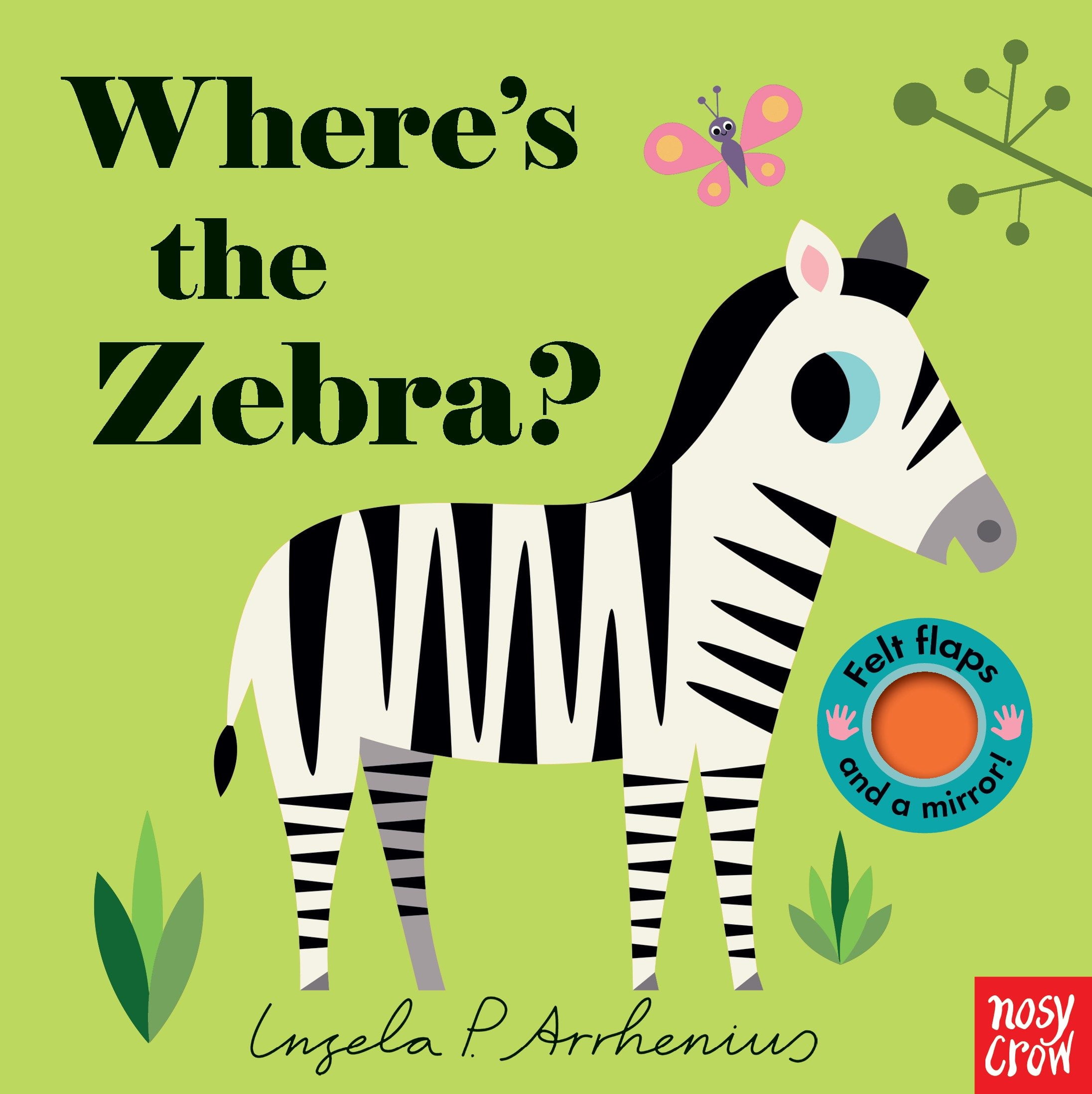 Wheres the Zebra (Board Book)