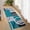 Blue Green, variant on Large Area Rug 10x13 Washable Rug for Living Room Abstract Circle Rugs Non Slip Low Pile Soft Rug Stain Resistant Carpet for Bedroom Home Decor
