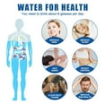 thumbnail image 6 of Upgraded Hydrogen Water Bottle with PEM SPE Technology, Portable Rechargeable Hydrogen Water Ionizer Machine, Hydrogen Water Generator for Home Travel, Gift for Men Women (Silver), 6 of 7