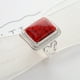 thumbnail image 1 of Anillos para mujer, regalos para mujer, verde, rojo, turquesa, tallado geométrico, joyería para hombres y mujeres, anillo de joyería., 1 of 2