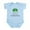 Sky Blue, variant on CafePress - Mommy's Daddy's Future Running Buddy - Baby Light Bodysuit, Size Newborn - 24 Months
