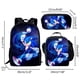 thumbnail image 2 of Mochila de juego de anime con estuche para lápices, mochila escolar, bolsas de viaje, mochila de hombro de dibujos animados, mochila para estudiantes, 2 of 10
