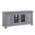 thumbnail image 1 of 52" Console de Rangement Support de Télévision en Bois - Gris Antique, 1 of 8