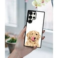 thumbnail image 5 of WIRESTER Shockproof Soft Rubber Cover Case for Samsung Galaxy S25 Ultra 6.8" 2025, Winking Golden Retriever Dog, 5 of 5