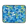 thumbnail image 7 of Tropical Colored Butterflies Portable Laptop Sleeve Compatible with MacBook Air Notebook Computer Case for Men Women College School Students, 7 of 7
