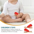 thumbnail image 3 of Luxshiny 2Pcs Handicrafts Toy Castanets Intelligence Development for Children Home Use, 3 of 8