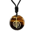 thumbnail image 2 of Collar con Colgante Jinwen Amarillo Negro Accesorios para Hacer Joyas, 2 of 8