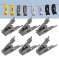 thumbnail image 1 of 6Pcs Chat Snack Clips Anti-Dérapant Bandes Poignée Métal Ressort Ferme Poignée Sac Alimentaire Snack Clip pour les Documents de Vêtements, 1 of 8