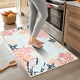 thumbnail image 2 of Ultrug Vintage Floral Rugs Soft Accent Area Rug Fluffy Carpet for Bedroom Living Room Home Decor,2'x3',Beige, 2 of 6