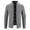 Light Gray, variant on Mens Sweater, Casual Cardigan Full Zip Knitted Sweater Jacket With Pockets, Autumn Winter Warm Outerwear, Daily Casual Wear, Soft Fabric, Practical Men's Clothing