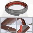 thumbnail image 3 of Unique Bargains 6Ft PVC Door Transition Strip, Self Adhesive Carpet to Tile Transition Strip Edging Trim Strip Grey, 3 of 7