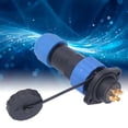 thumbnail image 1 of Aviation Power Connector, Threaded Connection SP20 Waterproof Plug Socket  Conductivity IP68  Oxidation   For Electronic Equipments 2 Pin 380V 25A,3 Pin 380V 25A,4 Pin 380V 25A,5, 1 of 8