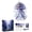 Moon Jelly, variant on Mythical Ocean DIY Bead Kit for Beginners, 3D Beaded Animal Making Kit, 8 Unique Sea Animal Designs with Beads, Underwater Bead Embroidery Set (Whale)