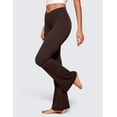 thumbnail image 3 of CRZ YOGA Butterluxe Crossover Flare Leggings 33" High Waist V Cross Bootcut Bell Bottoms Yoga Pants for Women, 3 of 4