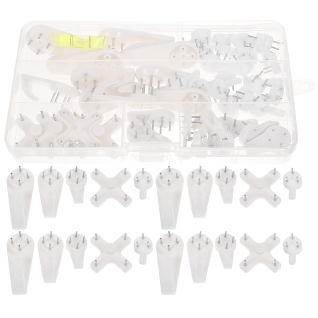 1 Set Traceless Wall Hook Photo Frame Nails Non-Trace Wall Picture Hook Traceless Hook