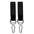 thumbnail image 1 of Juego de 2 correas colgantes para columpio de árbol, dos correas extralargas con broche de bloqueo más seguro Negro kusrkot Correas colgantes para columpios de árboles, 1 of 6