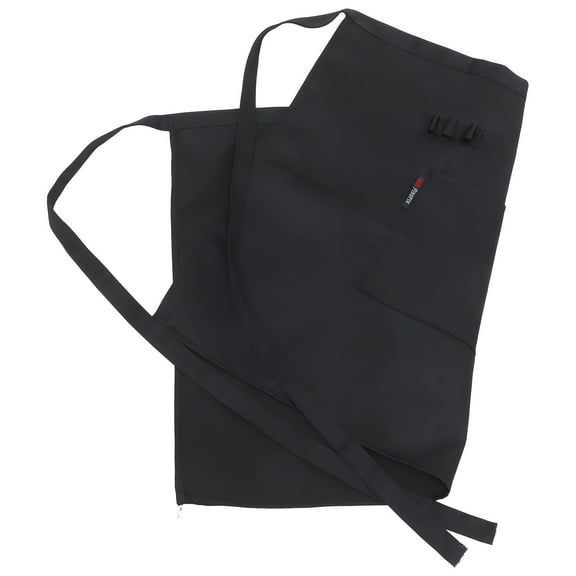 ONAPARTER Apron Server Aprons Waitress with Pocket Hair Salon Work for Nail Reusable Women Women's （Black）