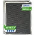 thumbnail image 1 of Broan Range Hood Charcoal Filter for 10.81' x 13.31' BPSF30 99010308 - Carbon Ductless Exhaust Hood Filter - Freshens Kitchen Air Over Oven (2-Pack), 1 of 6