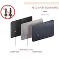 thumbnail image 3 of Cartera para tarjetas de crédito de gran capacidad Laklulu: cartera de cuero con protección RFID para mujer, 36 ranuras, 3 of 6