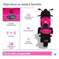 thumbnail image 4 of The Baby Shop Motocicleta Eléctrica Montable Rosa Deportiva Niña Tek-728, 4 of 4