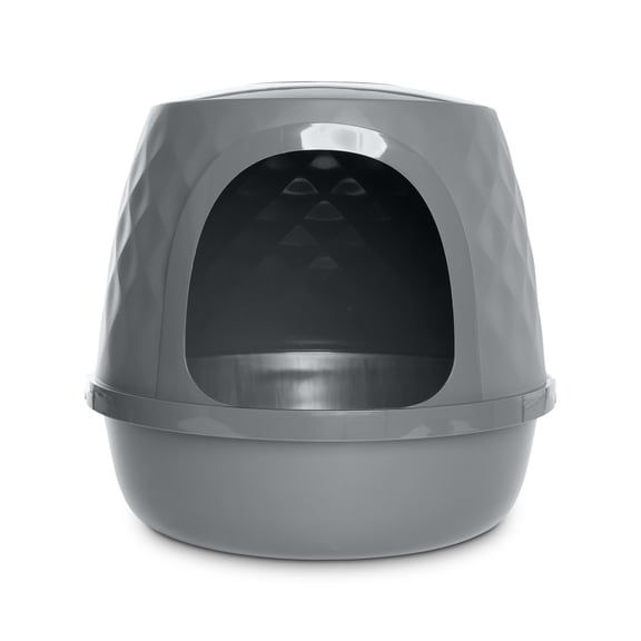 So Phresh Geometric Covered Cat Litter Box 17.5" L X 17.5" W X 16" H