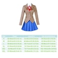 thumbnail image 3 of Guardurnaity 1 Juego de disfraz de poliéster para mujer, portátil, bonito, reutilizable, lavable, estilo japonés, actuación en escenario, Disfraces de disfraces XXXL, 3 of 6