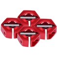 thumbnail image 2 of Wheel Hex Adapter, 12mm Universal for HSP Sakura 1/10 RC Car (7mm/0.28"-Red), 2 of 5