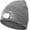Grey, variant on Beanie Hat with Light Winter Knit Lighted Headlight Hats USB Rechargeable