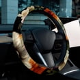 thumbnail image 6 of Fox 14.5 Inch Printing PVC Leather Car Wheel Cover Auto Accessories, 6 of 6