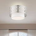 thumbnail image 4 of Livex Lighting - Calinda - 1 Light Semi-Flush Mount in Glam Style - 12 Inches, 4 of 9