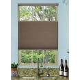 thumbnail image 3 of BlindsAvenue Cordless Top Down/Bottom Up Blackout Cellular Honeycomb Shade, 9/16" Single Cell, Warm Cocoa, Size: 57.5" W x 72" H, 3 of 5