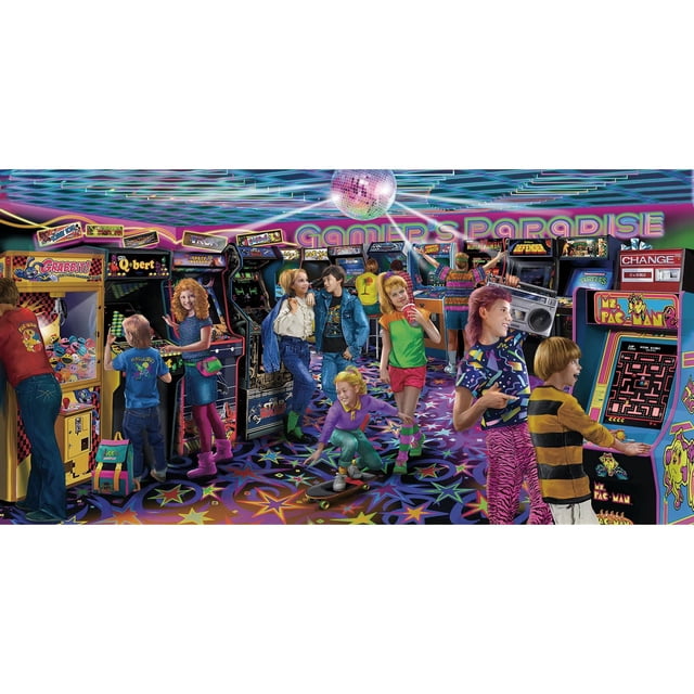 Rompecabezas Toynk Gamers Paradise Retro Arcade 2000 piezas
