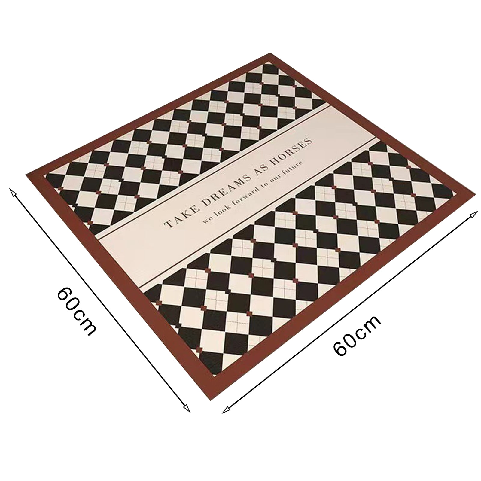 sunsanly Washing Machine Cover Dustproof Water Absorbent Printed Anti-skid Dirt-resistant Microwave Oven Protecor Fridge Top Mat Table Pad Bedstand Desktop Mat